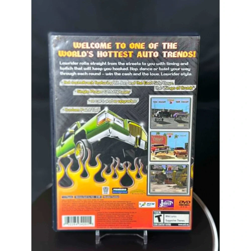 Lowrider Sony PlayStation 2 PS2 Game Jaleco Racing Rhythm 2003 NTSC No Manual